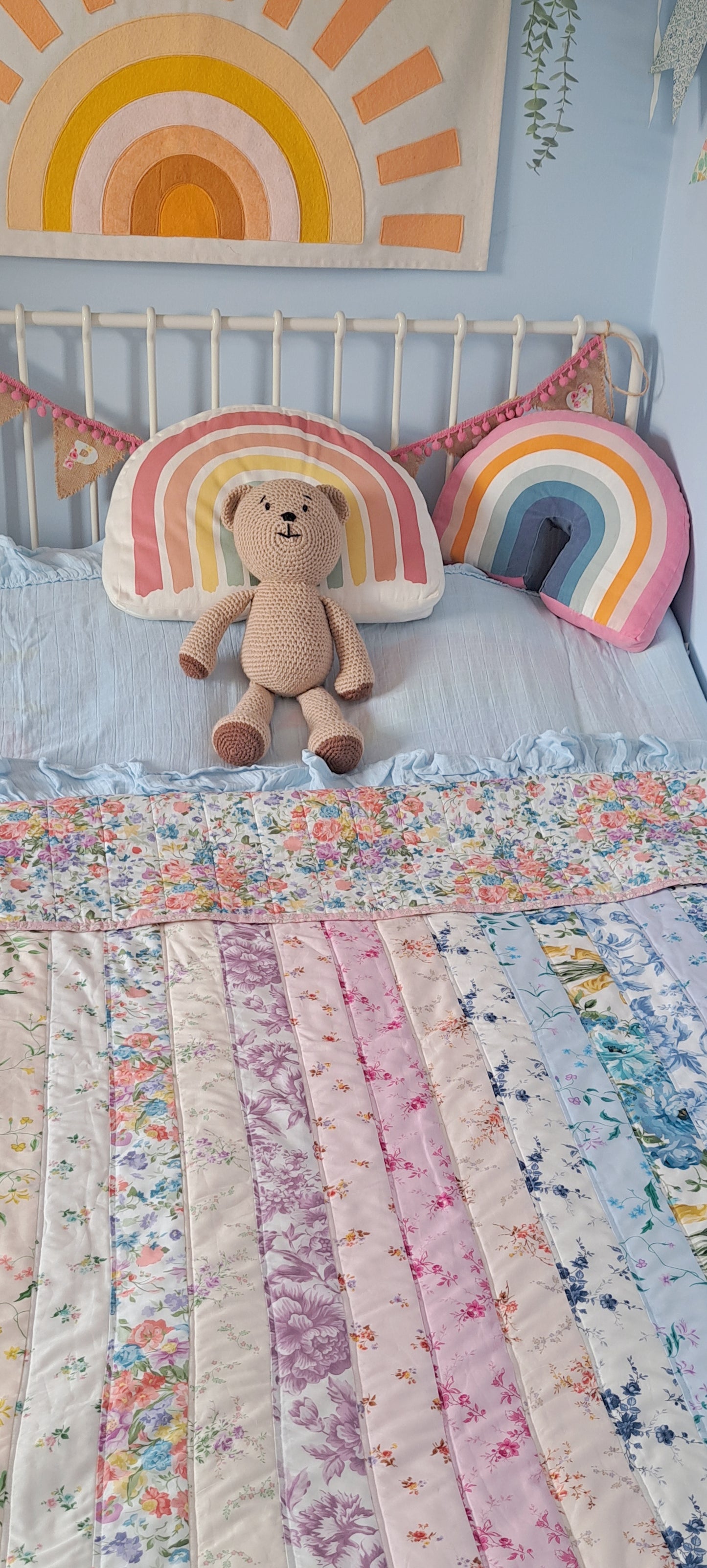 Pre Order: Liberty & Bridgerton Floral Quilt