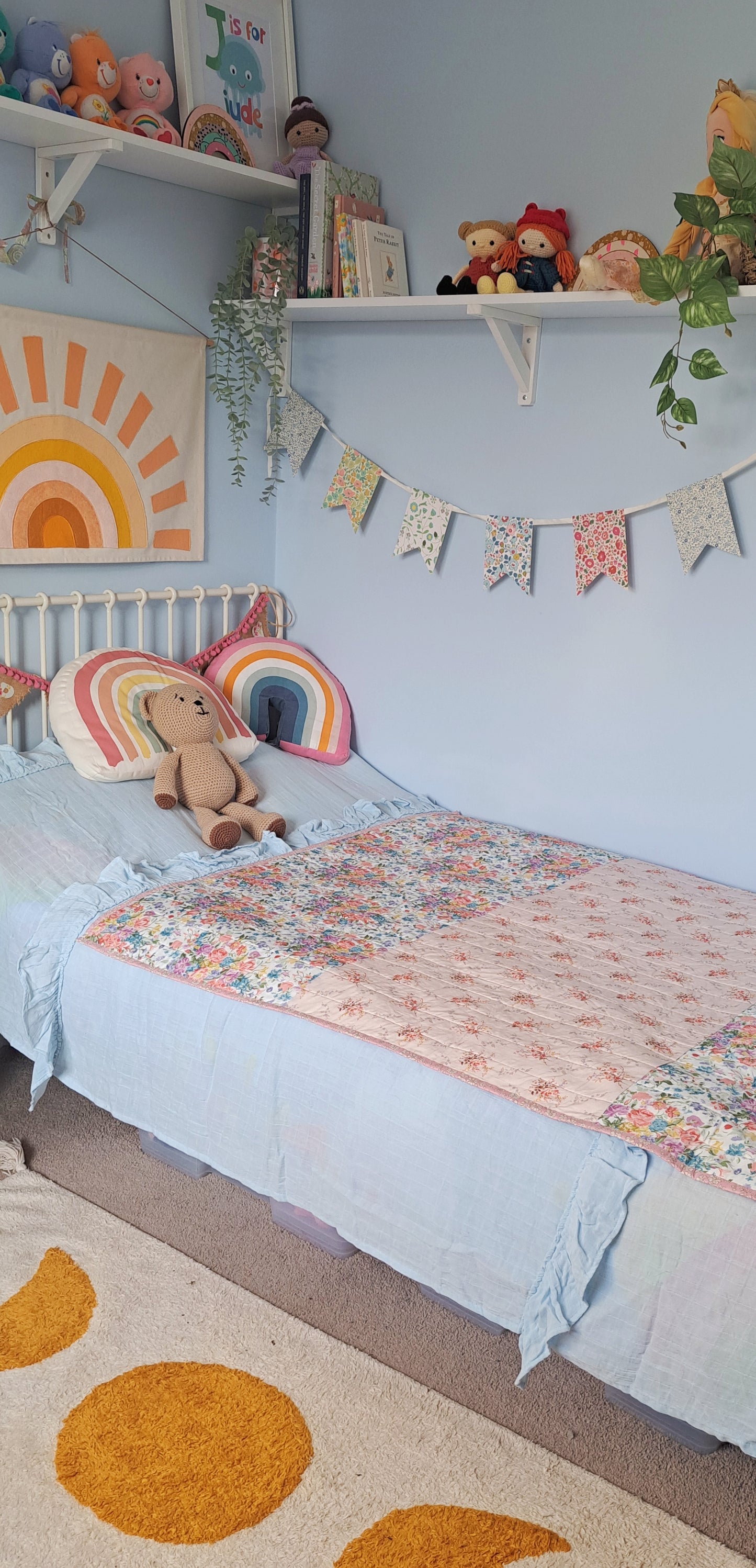 Pre Order: Liberty & Bridgerton Floral Quilt