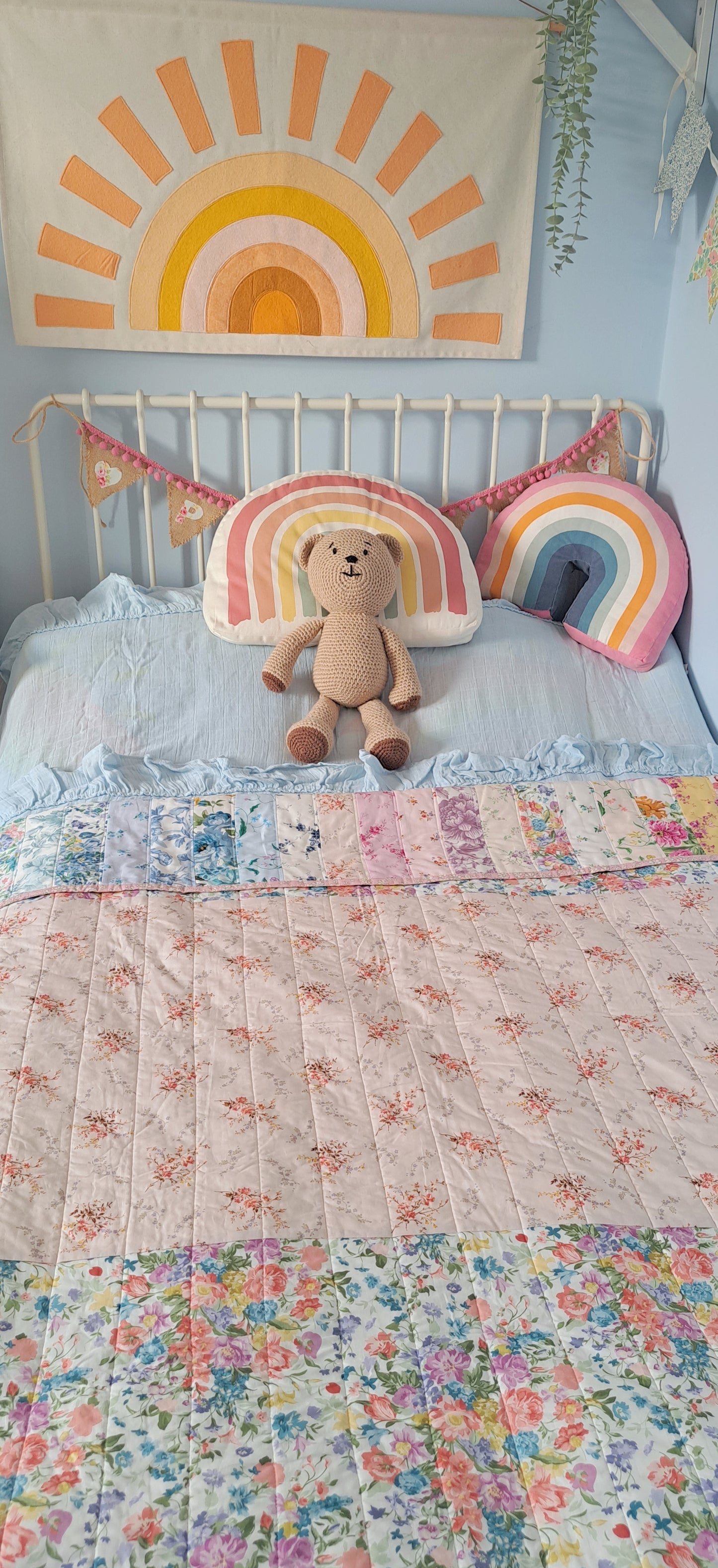 Pre Order: Liberty & Bridgerton Floral Quilt