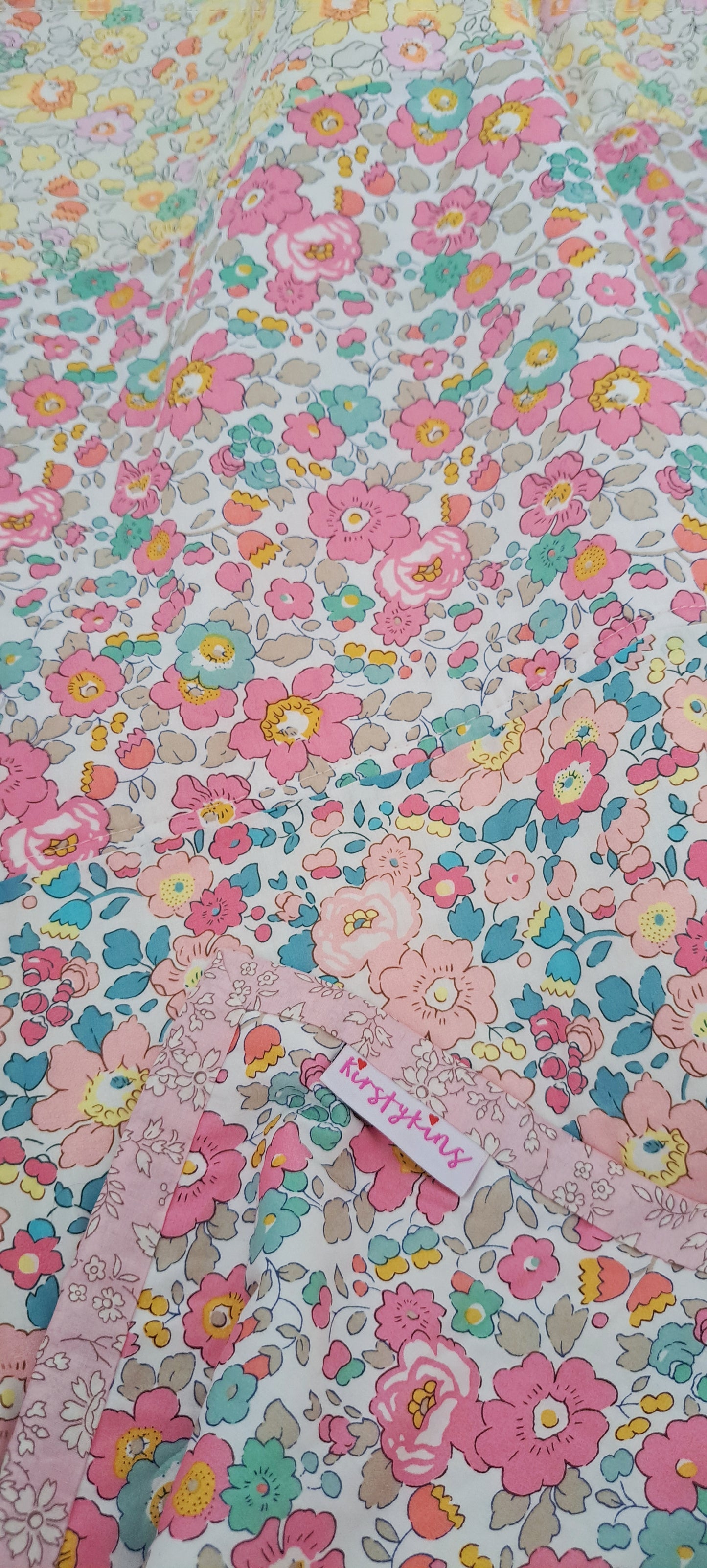 Betsy Rainbow Liberty Tana Lawn Single Quilt