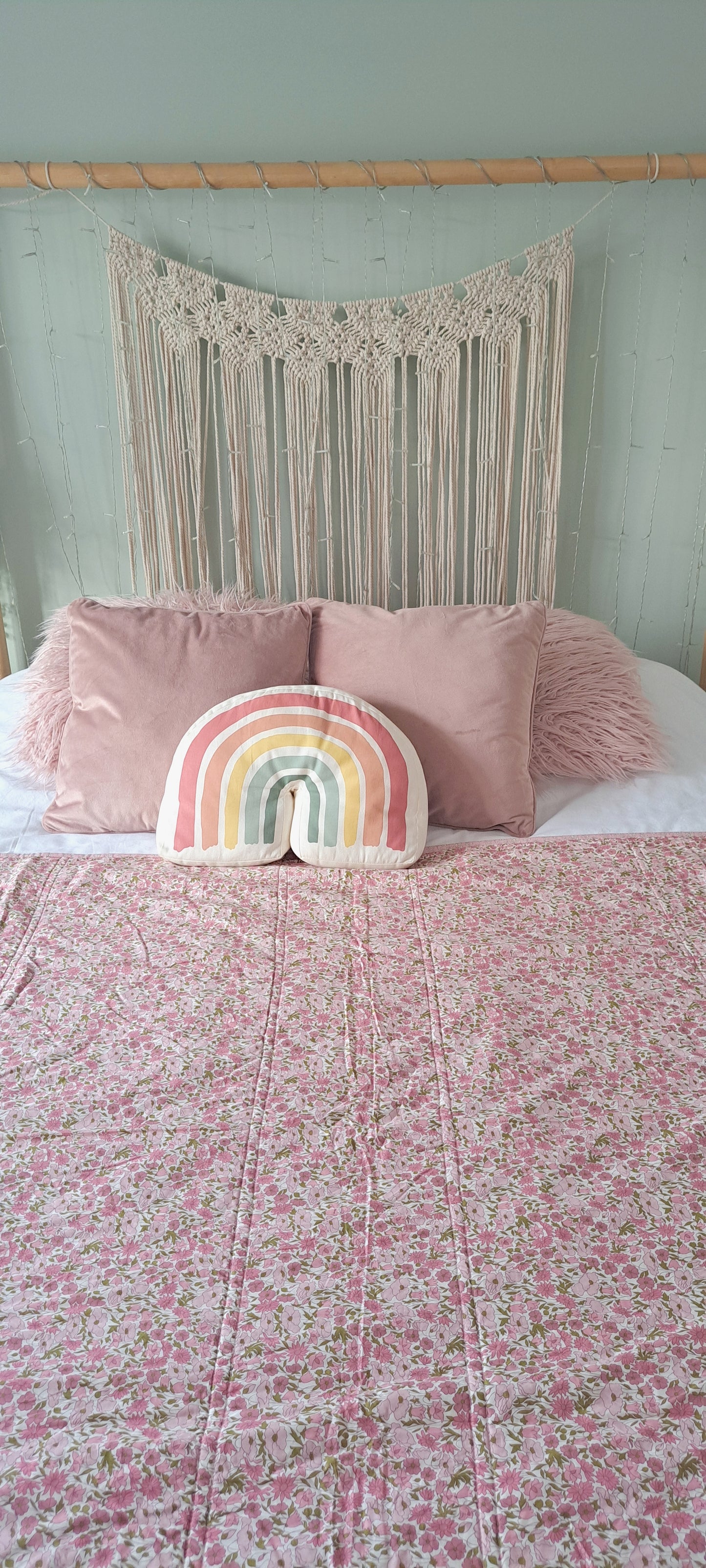 Limited Edition Pink Liberty Tana Lawn Single Quilt
