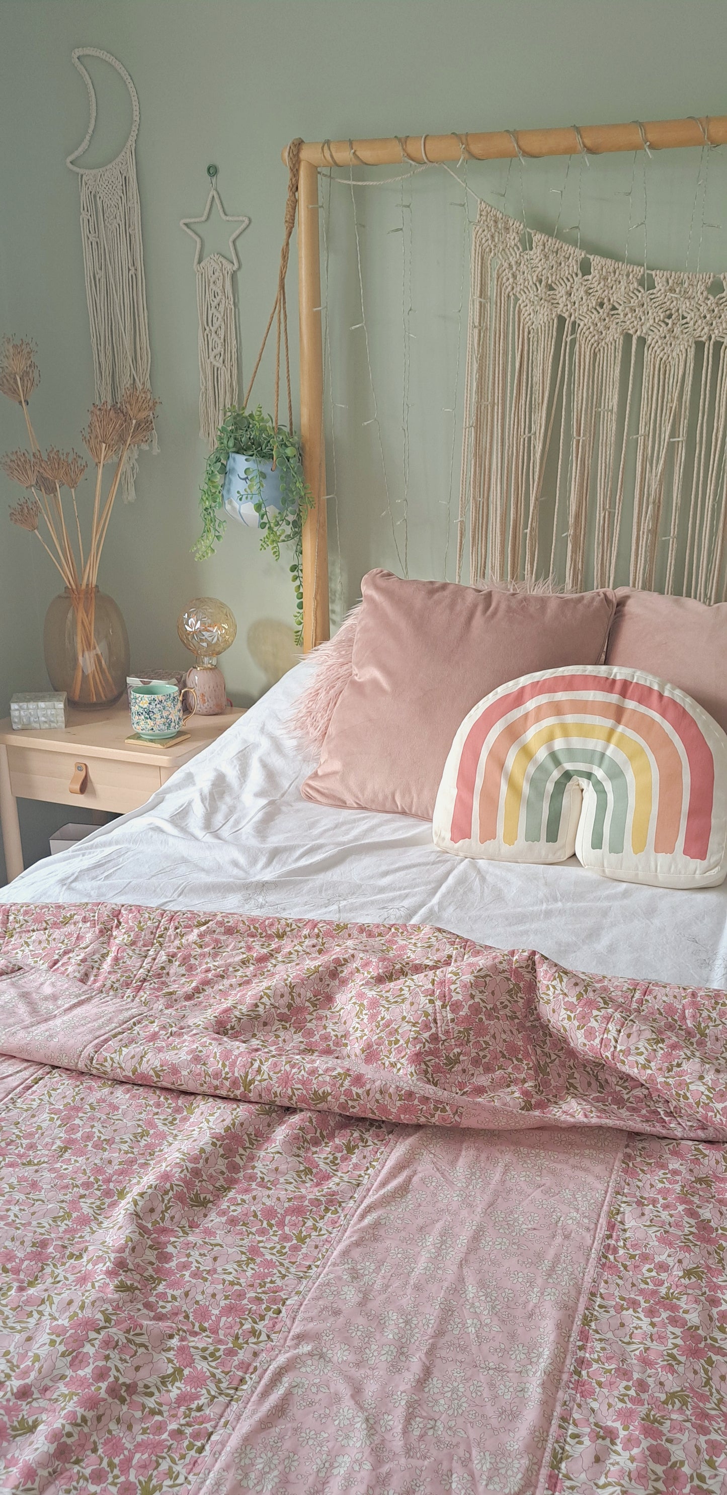 Limited Edition Pink Liberty Tana Lawn Single Quilt