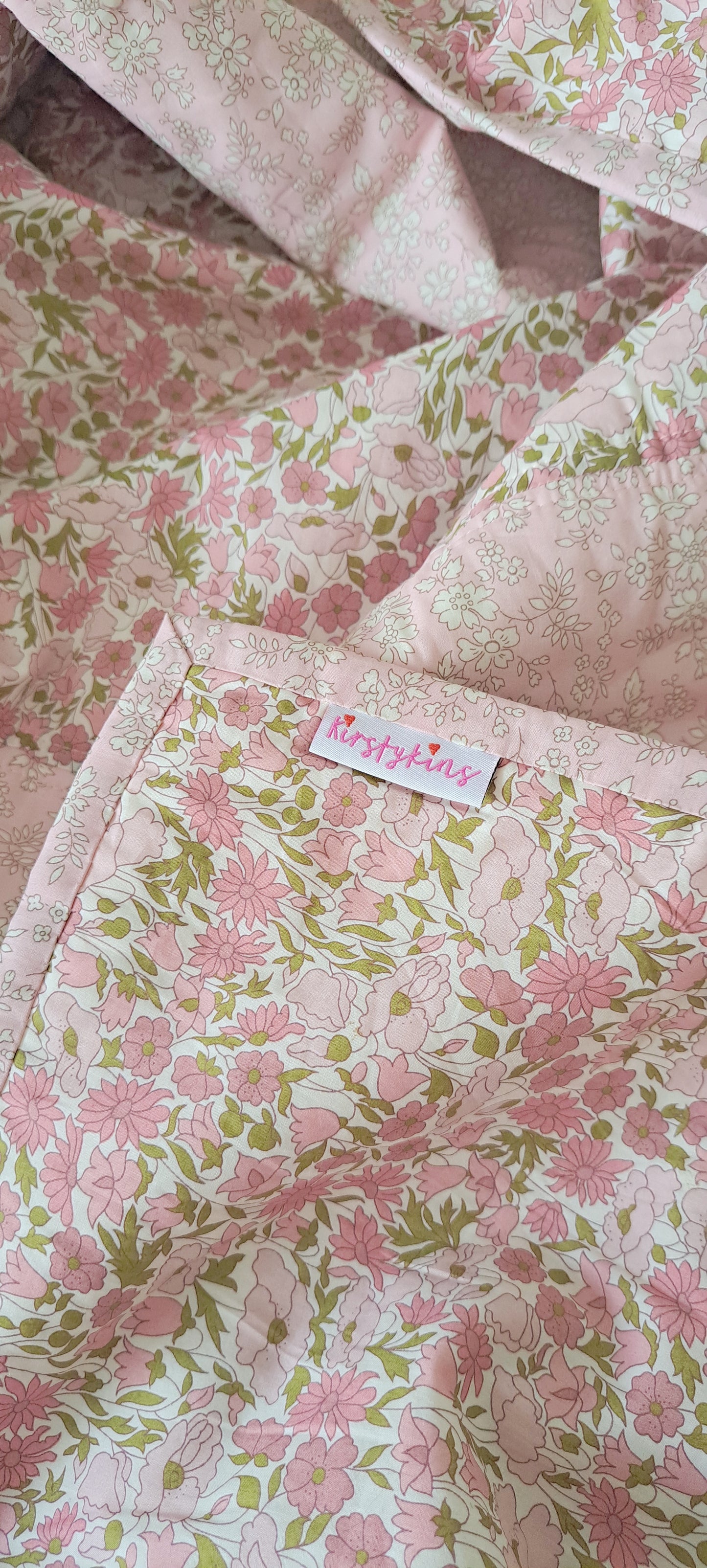 Limited Edition Pink Liberty Tana Lawn Single Quilt