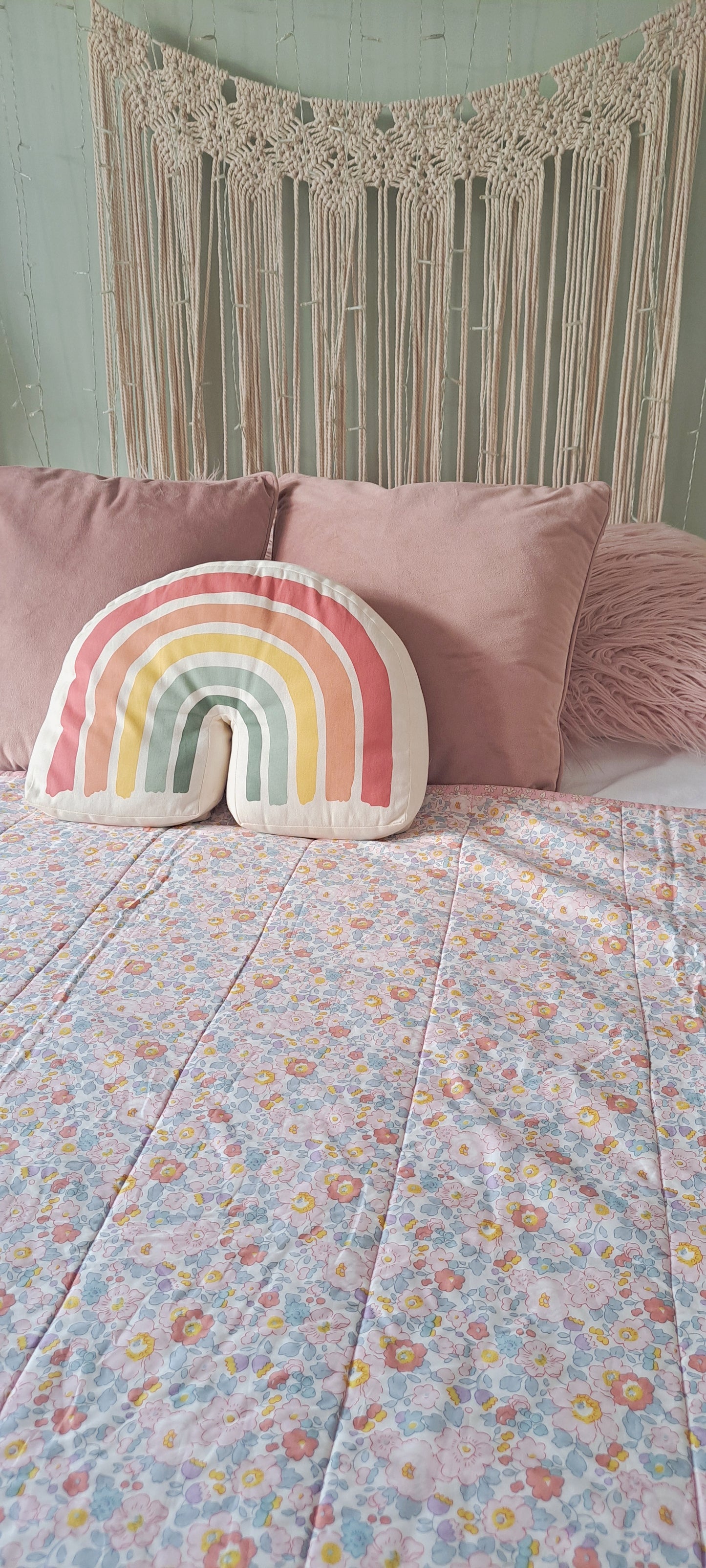 Pink Belle and Boo and Liberty Tana Lawn Limited Edition Betsy Single Quilt