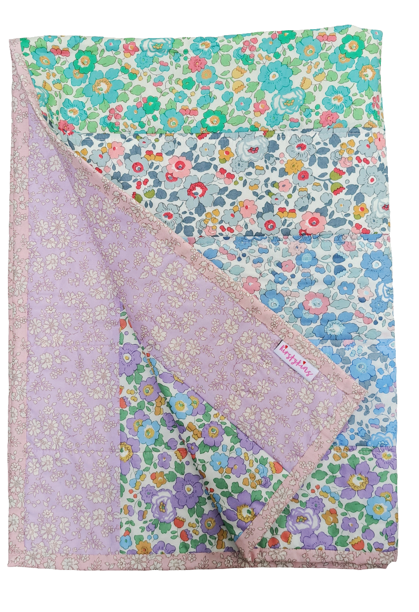 Betsy Rainbow Pram Quilt