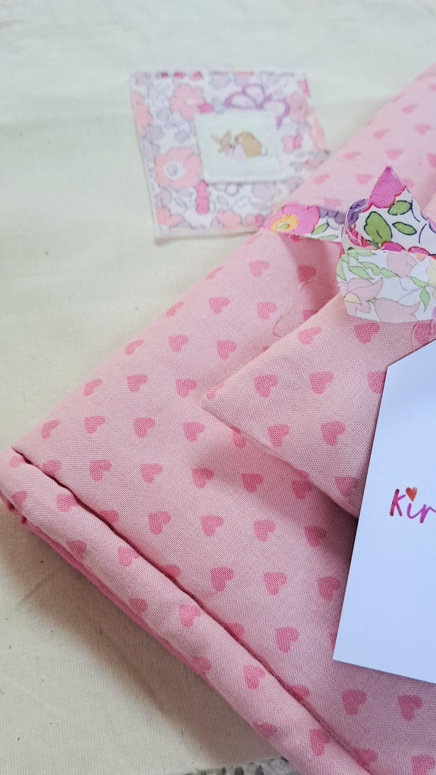 Liberty Dolly Quilt - Pink Pillow