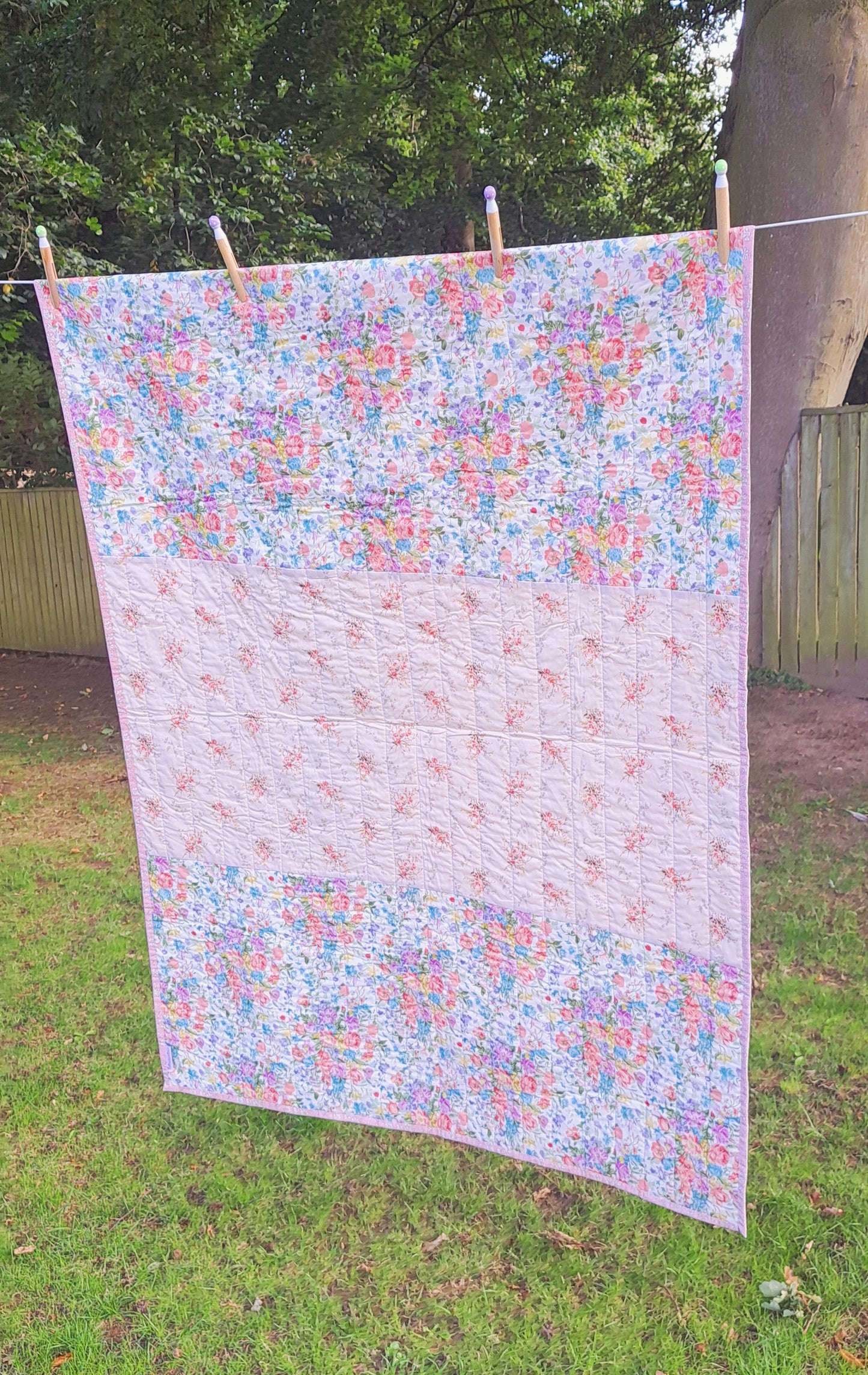 Pre Order: Liberty & Bridgerton Floral Quilt