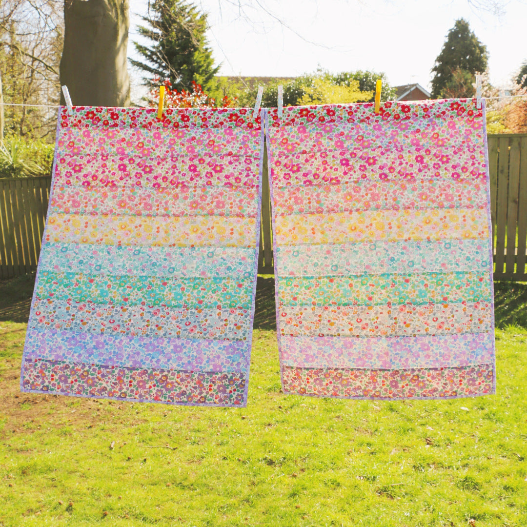 Betsy Rainbow Pram Quilt