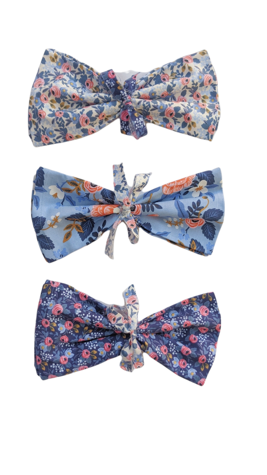 Set of 2 Napkins - Rifle Paper Primavera Dark Blue Floral