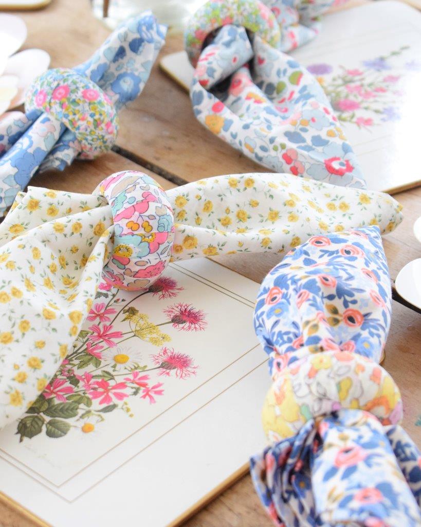 Set of 2 Napkins - Rifle Paper Primavera Yellow Floral