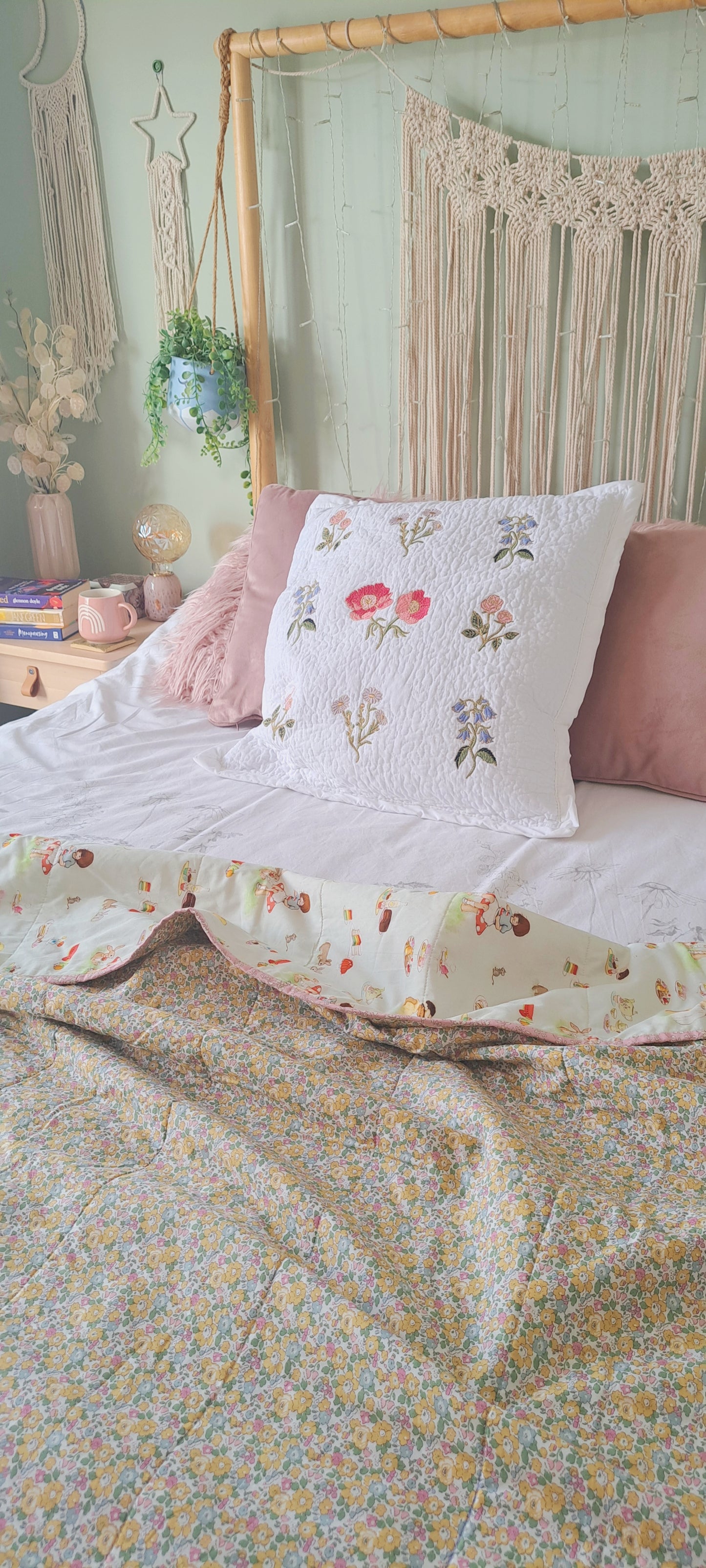 Limited Edition Belle and Boo Teaparty and Liberty Tana Lawn Betsy Ann Single Quilt