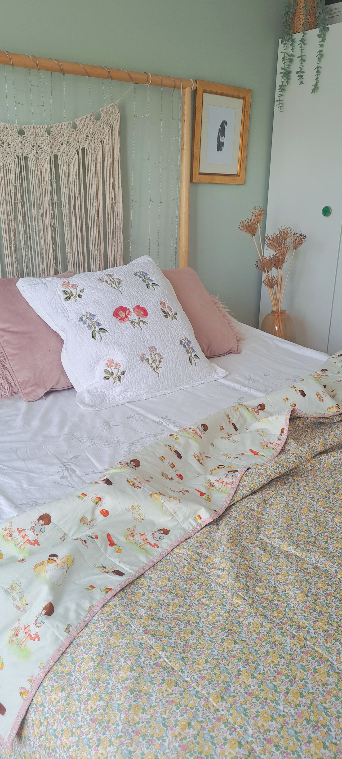 Limited Edition Belle and Boo Teaparty and Liberty Tana Lawn Betsy Ann Single Quilt