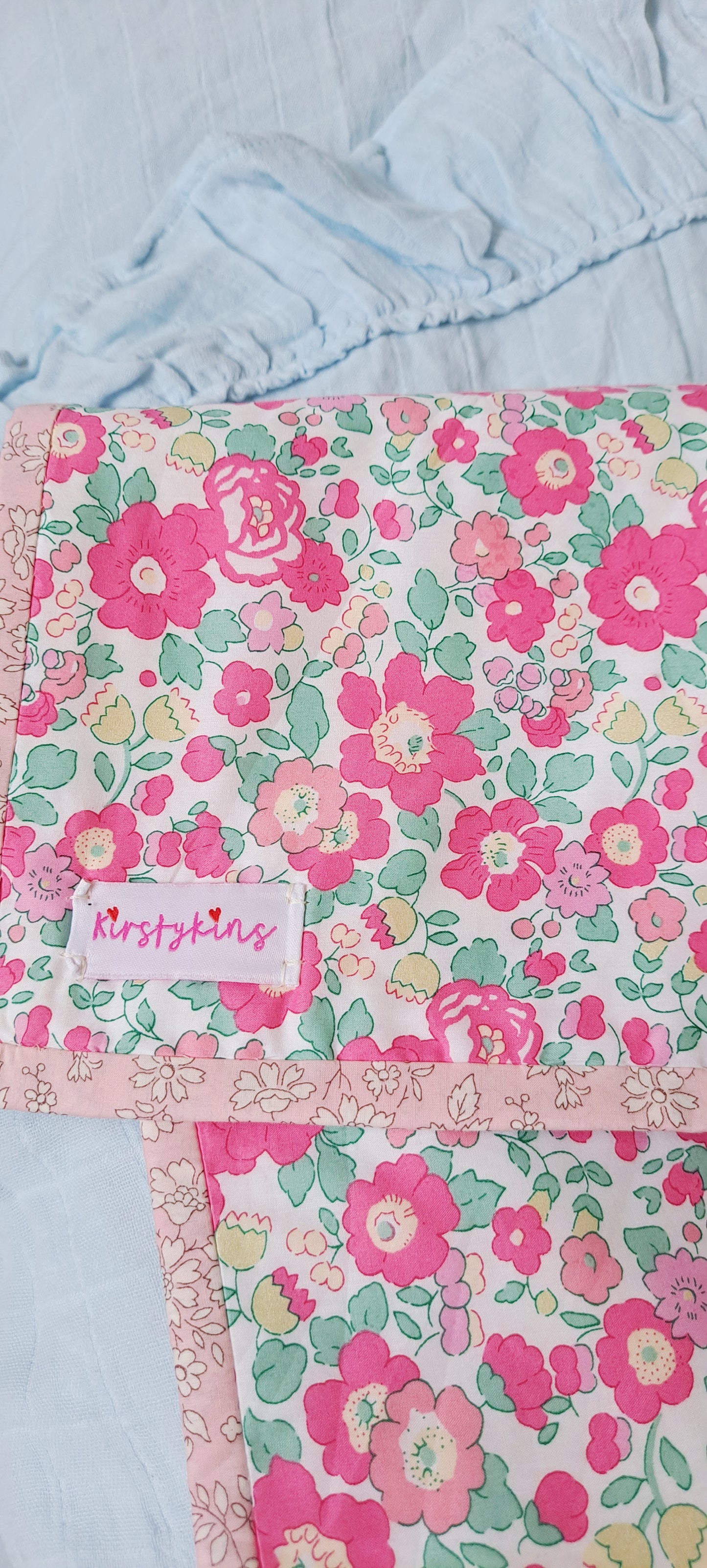 Pink Liberty Betsy Patchwork Quilt