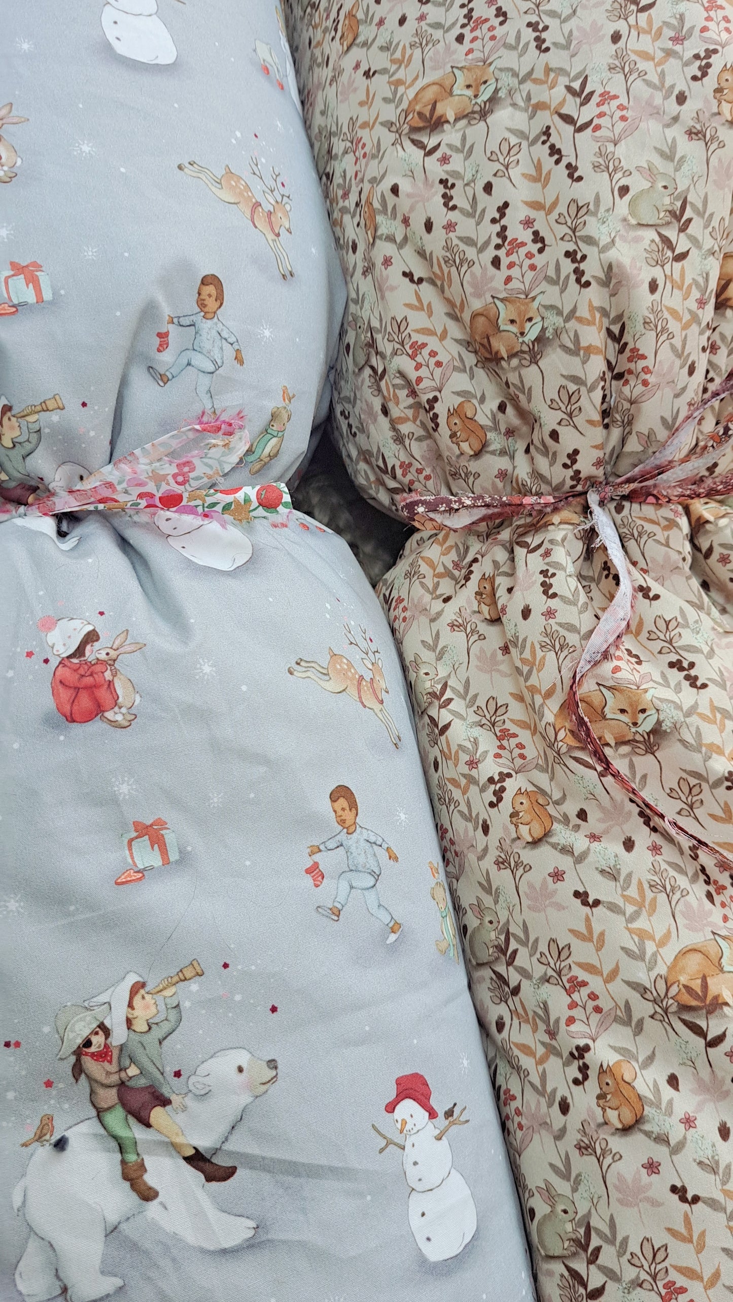 Squishy Quilt featuring Belle and Boo Foxy and Liberty of London Fabric