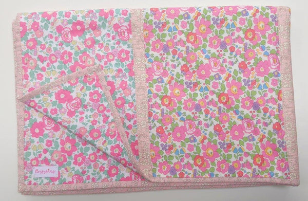 Pink Liberty Betsy Patchwork Quilt