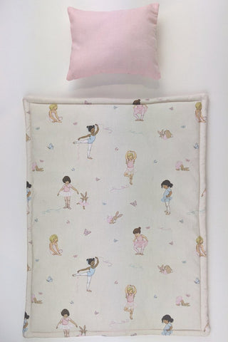 Ballerina Dolly Quilt - Featuring Belle and Boo Fabric
