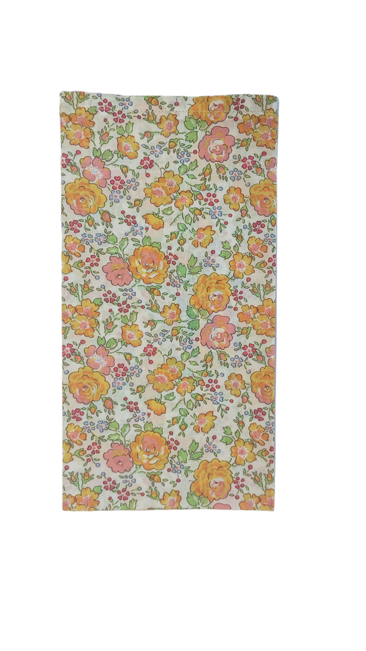 Set of 2 Napkins - Liberty Tana Lawn Yellow Felicite Floral Fabric