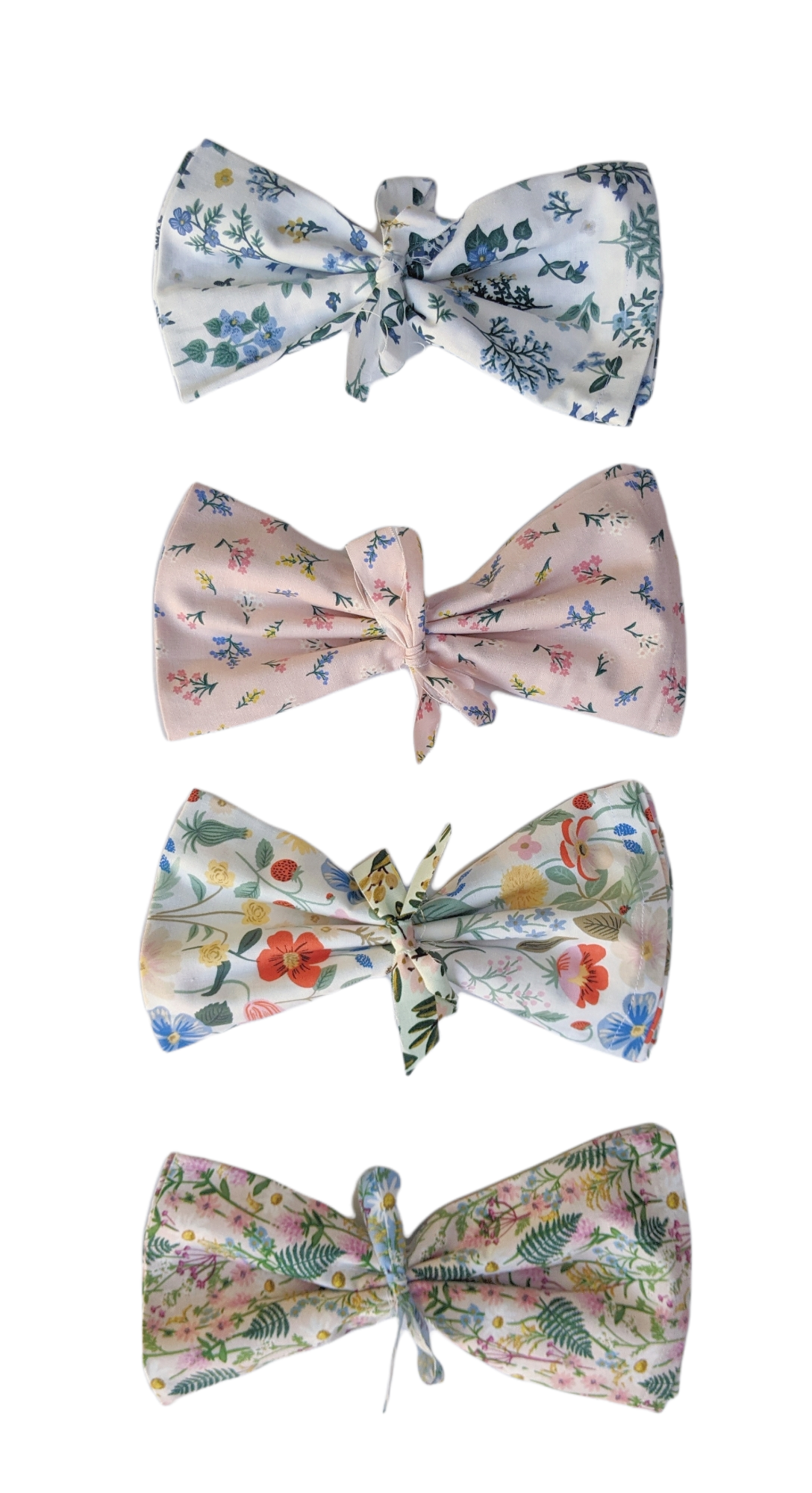 Set of 2 Napkins - Rifle Paper Blue and White Large Floral