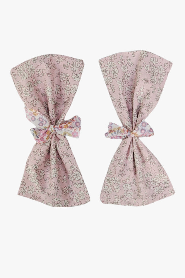 Set of 2 Napkins - Liberty Tana Lawn Pink Capel Floral Fabric